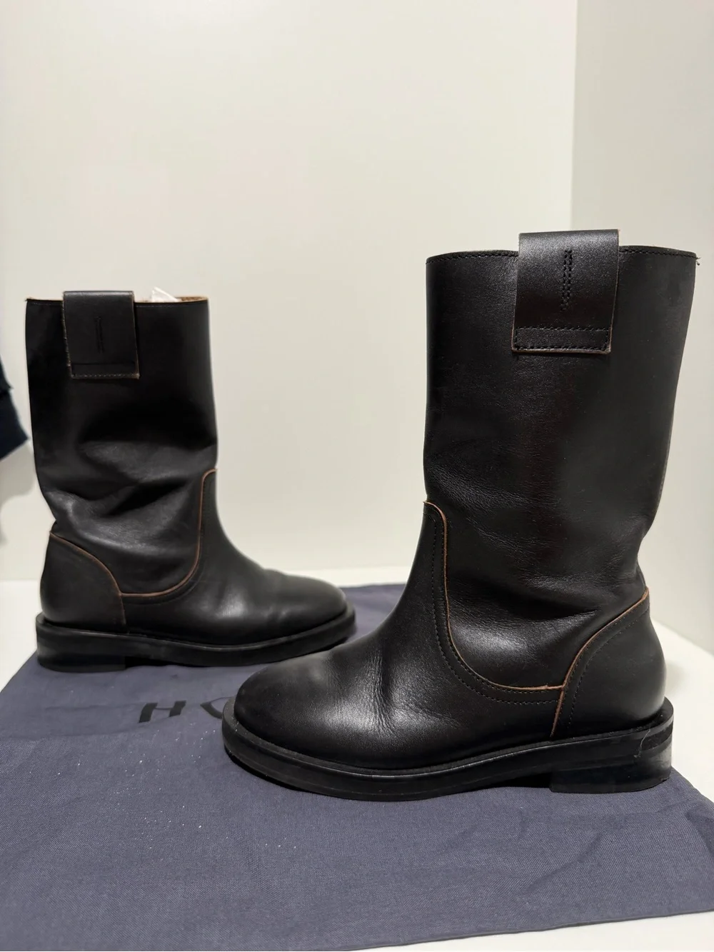 Zara kids LEATHER CHELSEA BOOTS